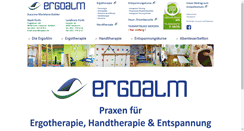 Desktop Screenshot of ergoalm.de